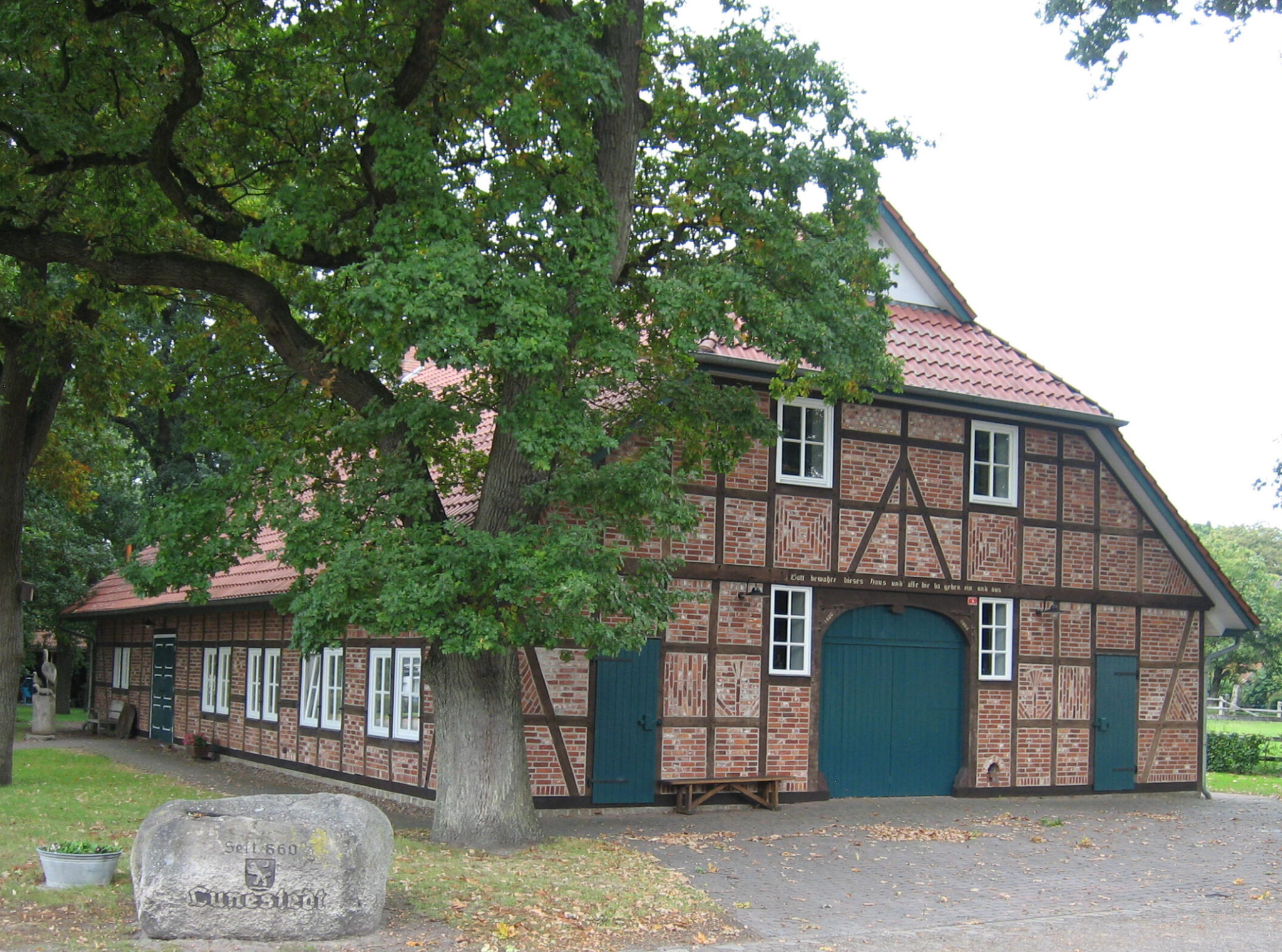 Das Dorphuus in Lunestedt